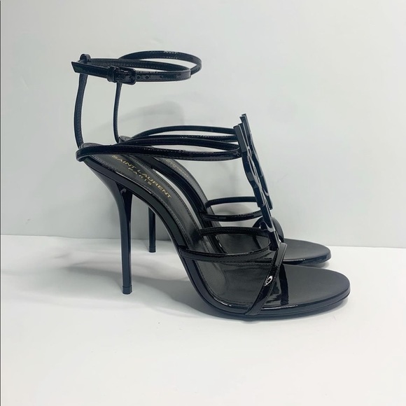 *SOLD* YSL Cassandra Heels in Black SIZE 38.5 - Picture 3 of 6